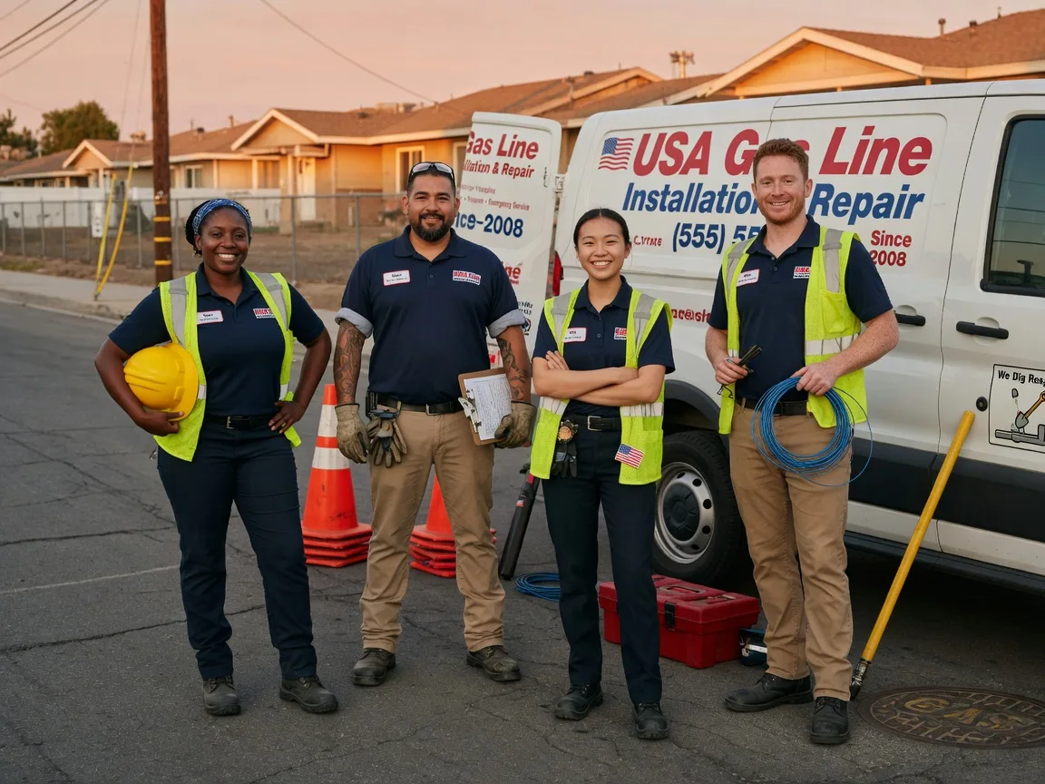 Gas Line Installation company in Fabens, TX